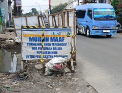 Proyek SPAM PDAM Tirta Raharja di Ciparay Dikeluhkan Warga: Molor dan Bikin Banjir Lumpur