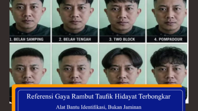 Referensi Gaya Rambut Taufik Hidayat Terbongkar