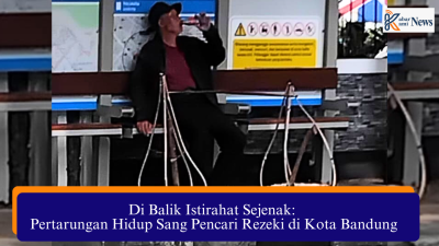 Di Balik Istirahat Sejenak: Pertarungan Hidup Sang Pencari Rezeki di Kota Bandung