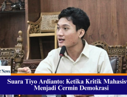 Suara Tiyo Ardianto: Ketika Kritik Mahasiswa Menjadi Cermin Demokrasi
