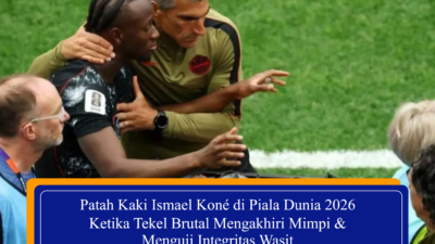 Patah Kaki Ismael Koné di Piala Dunia 2026