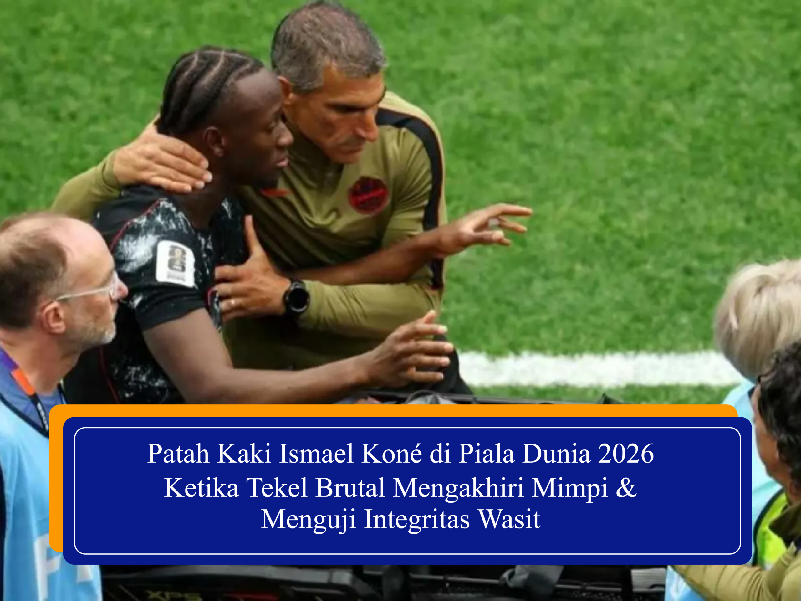 Patah Kaki Ismael Koné di Piala Dunia 2026